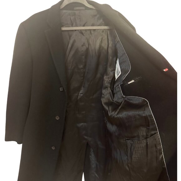 Joseph Abbound Wool Blend Overcoat/Peacoat Mens L - Picture 10 of 13